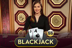 Blackjack 55 game icon