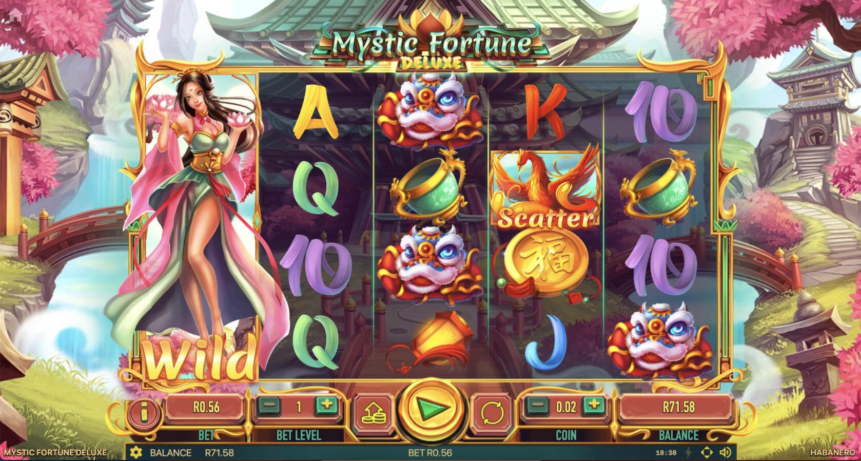 Mystic Fortune Deluxe Screenshot 01