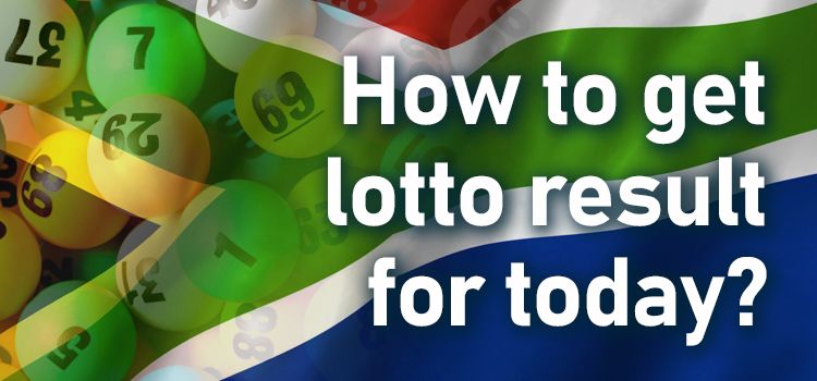 Lotto result for today