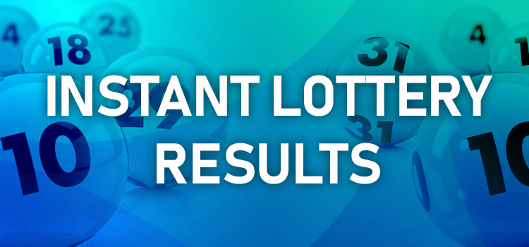 Latest instant lottery results