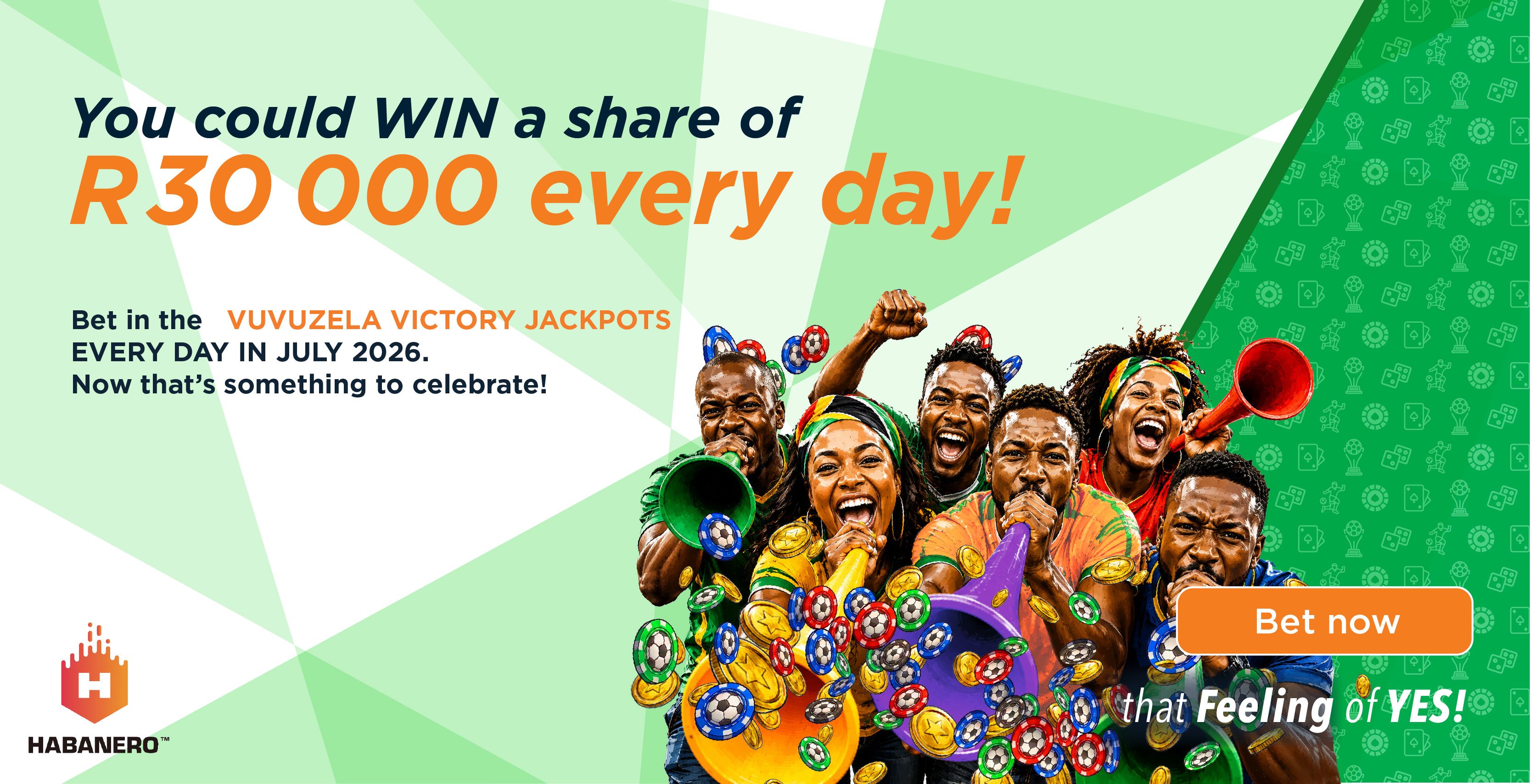 Vuvuzela Victory Jackpots