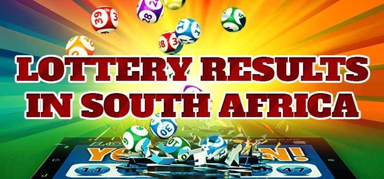 Lottery results in South Africa