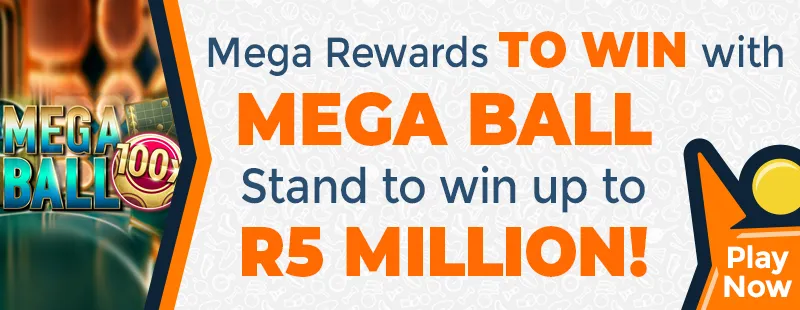 Mega rewards to win with Mega Ball!
