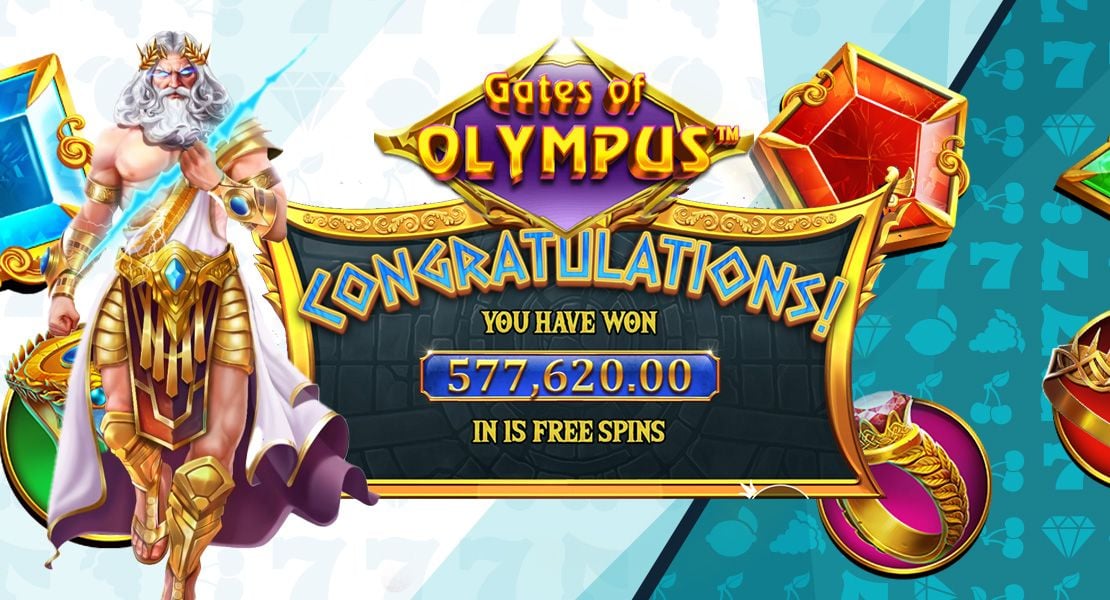 Zeus Strikes: YesPlay Player Walks Away with Staggering R577,620 Win on Gates of Olympus