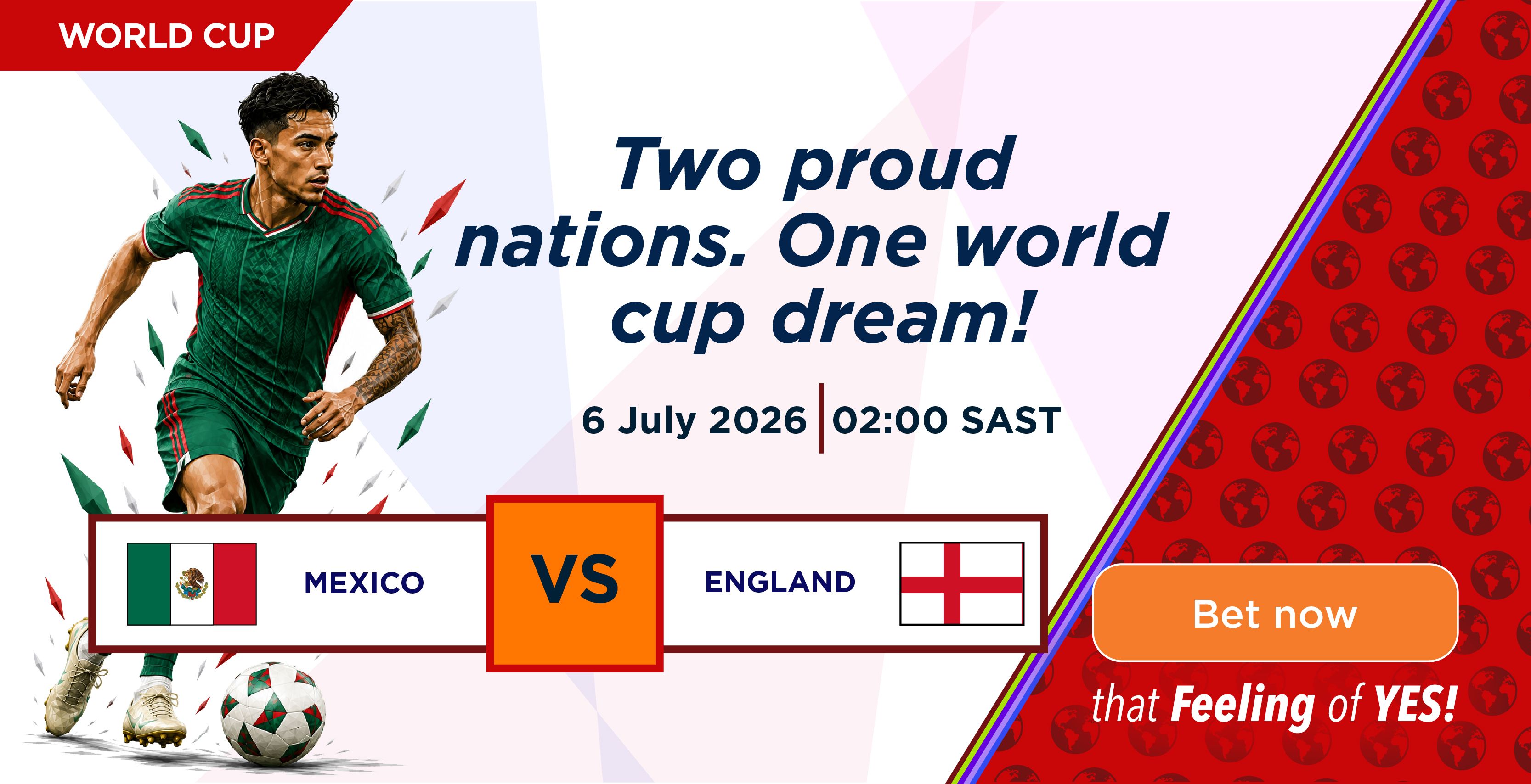 Mexico - England